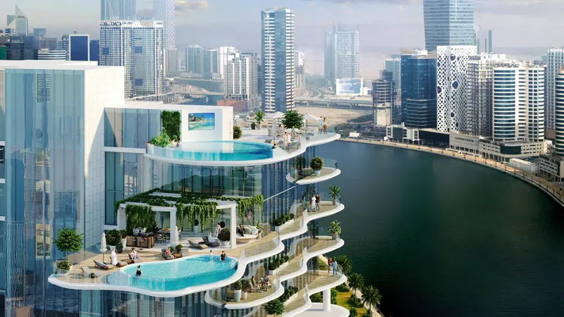 Chic Tower by Damac - Luxurious skyscraper on the banks of Dubai Canal. Perfect for living, investing, and rental income with exceptional ROI potential.