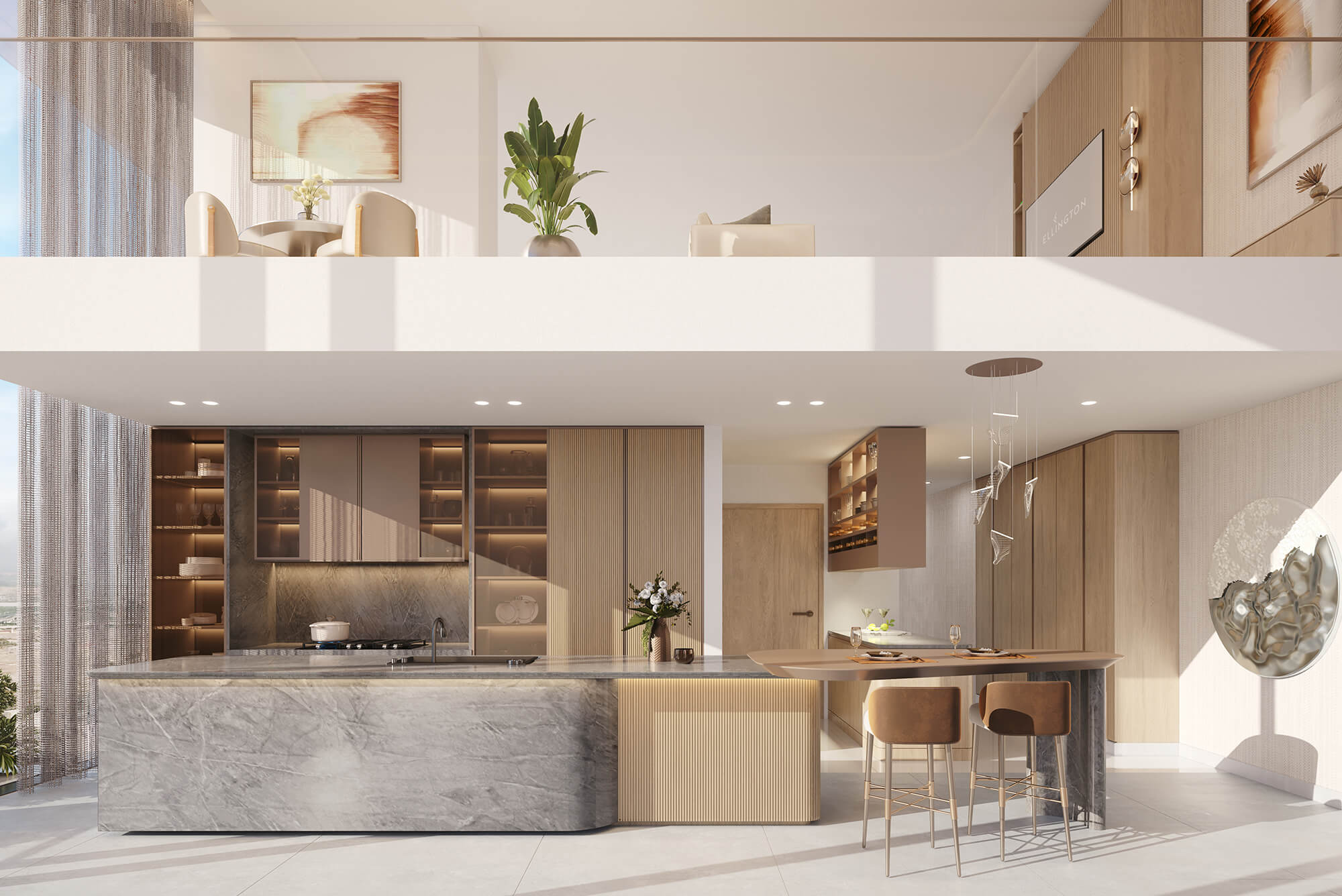 Mercer House - Upscale residential development in the heart of Uptown Dubai featuring contemporary architecture and exclusive amenities.