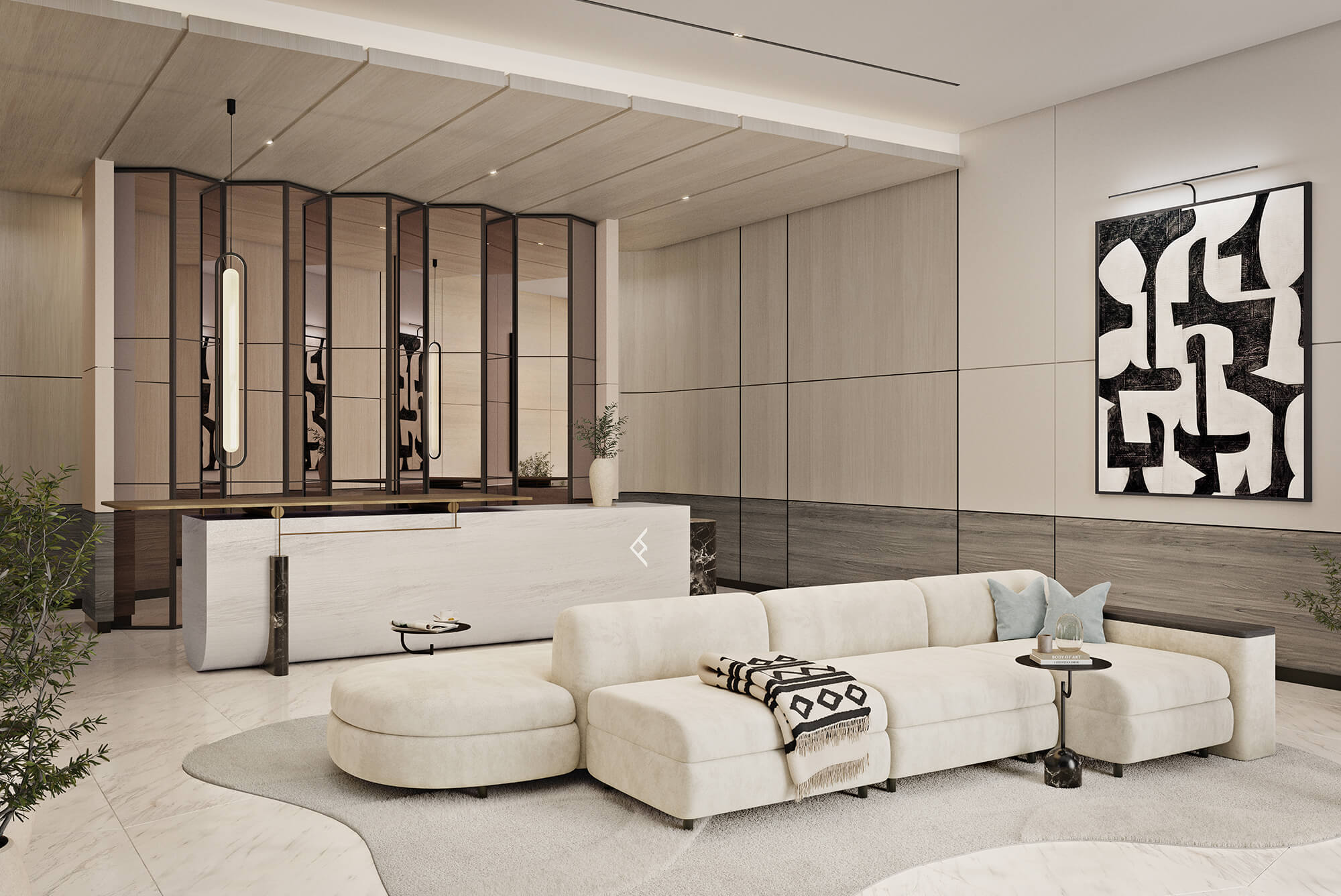 One River Point - Prestigious 50-floor riverfront tower by Ellington Properties offering unparalleled luxury and sophistication in Dubai's business district.